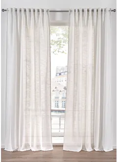 Gardin i strukturmateriale, fås også i ekstra lang (1-pack), bonprix