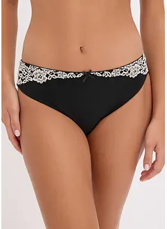 Truse med delikate blonder (2-pack), bonprix