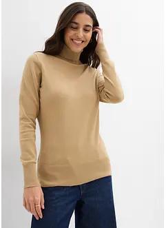 Basic genser med rullekrage, bonprix