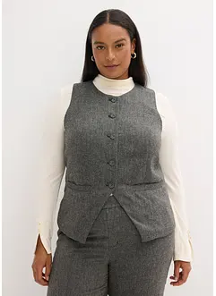 Vest i tweedlook, bonprix