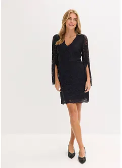 Blondekjole med trompetermer, bonprix