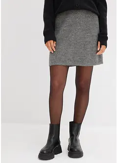 Kort, strikket skjørt, bonprix