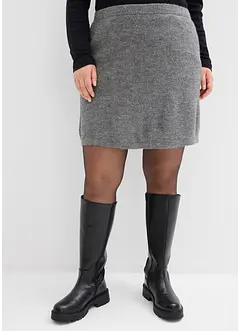 Kort, strikket skjørt, bonprix