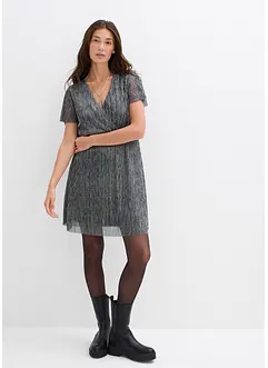 Kort glitterkjole, bonprix