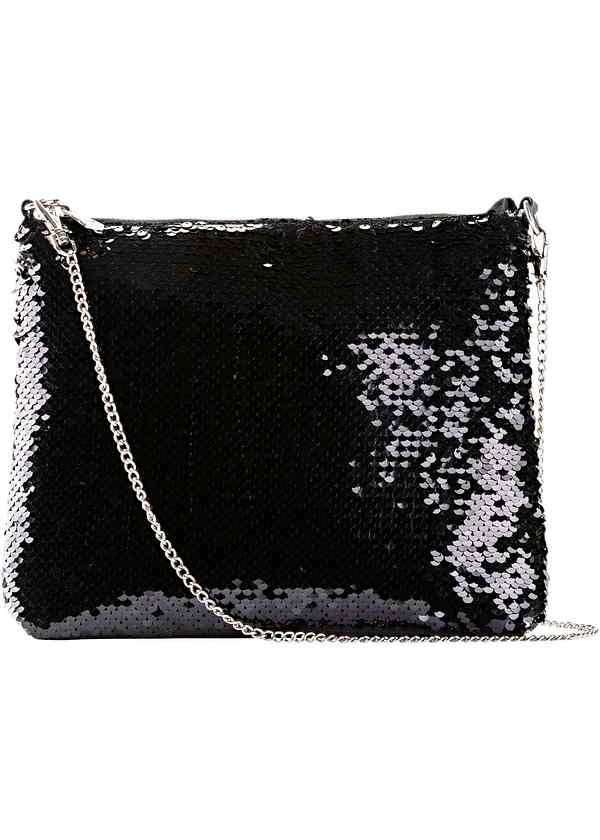 Veske Crossbody sortsølvfarget bpc bonprix collection Veske Crossbody sortsølvfarget bpc bonprix collection