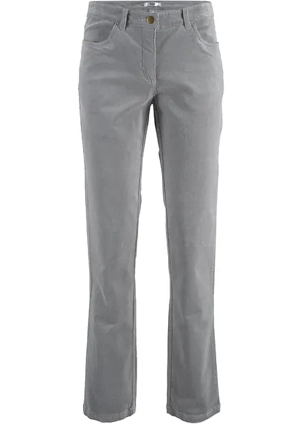 Kordfløyelsbukse med stretch, Straight