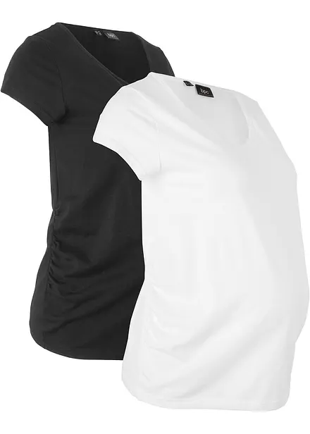 Basic mammatopp i økologisk bomull (2-pack)
