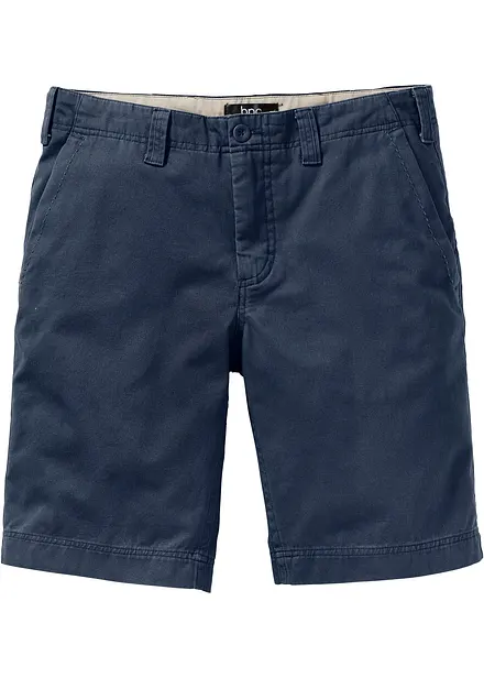 Chinos-bermuda i ren bomull, Regular Fit