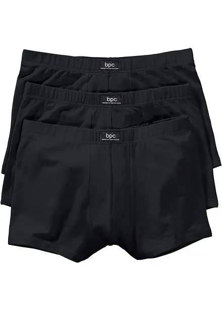 Boksershorts med bomull i ettersittende modell (3-pack)