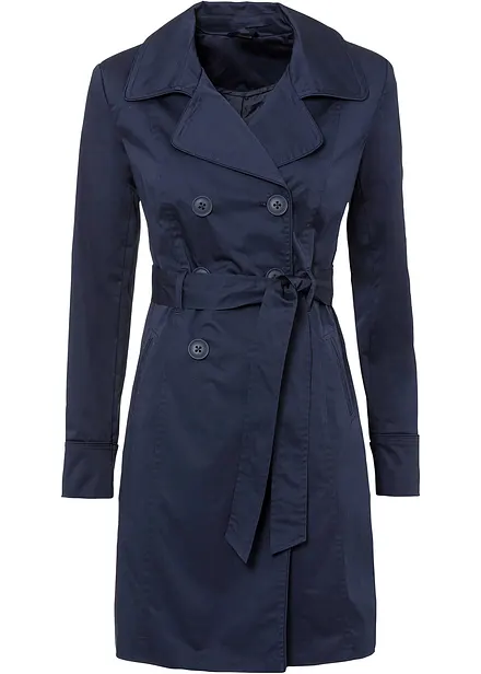 Trenchcoat i bomull