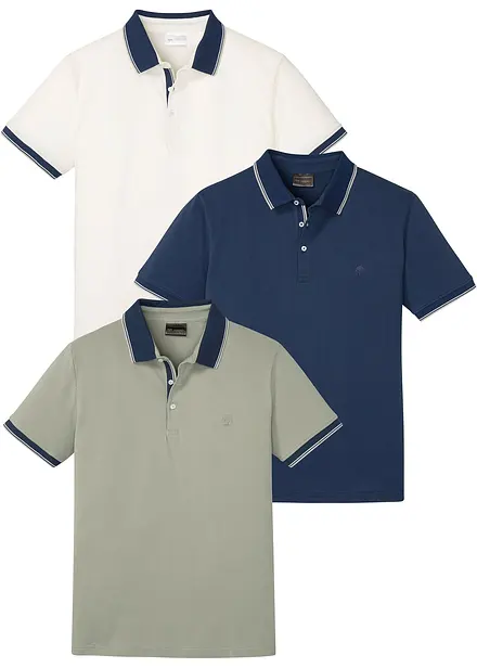 Poloskjorte (3-pack)