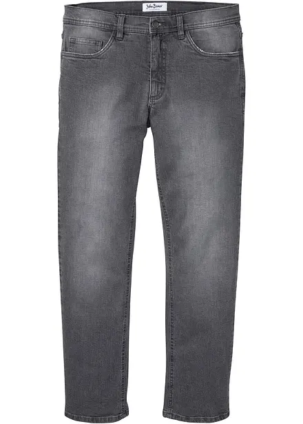 Regular Fit stretchjeans med komfortsnitt, Straight