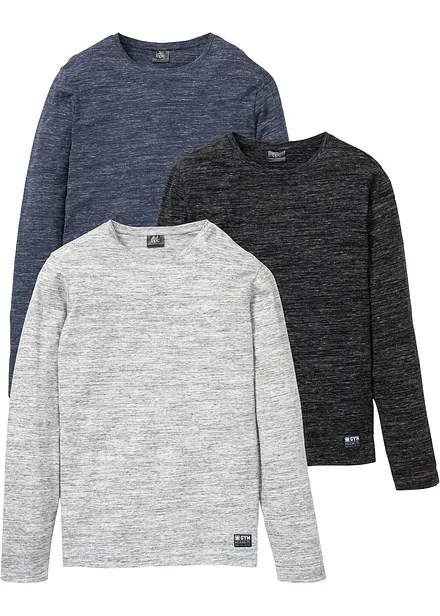 Langermet shirt (3-pack)