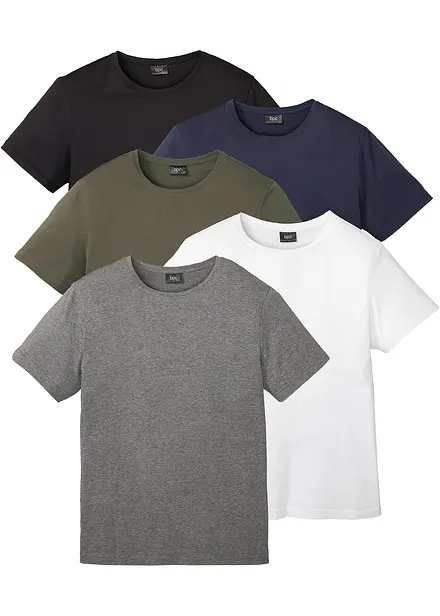 T-skjorte (5-pack)