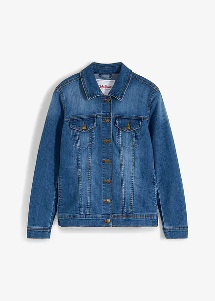 Stretch-jeansjakke, basic