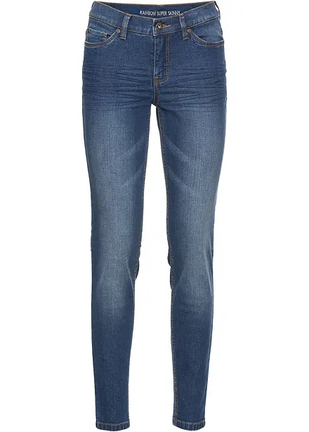 Super Skinny Jeans, mid Waist, cropped
