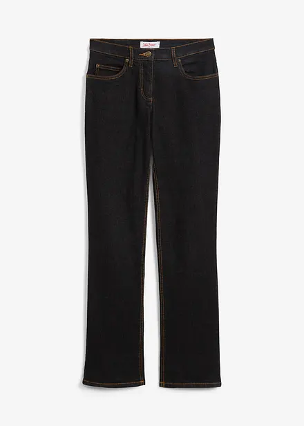 Straight-jeans Mid Waist, Stretch