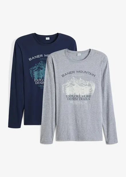 Langermet shirt (2-pack)
