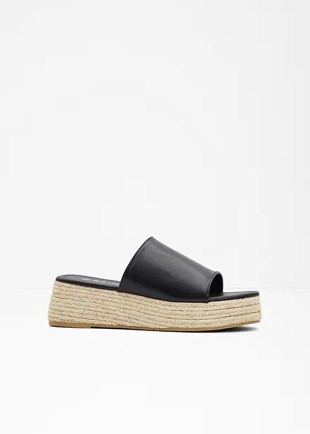 Slip-in platåsandal