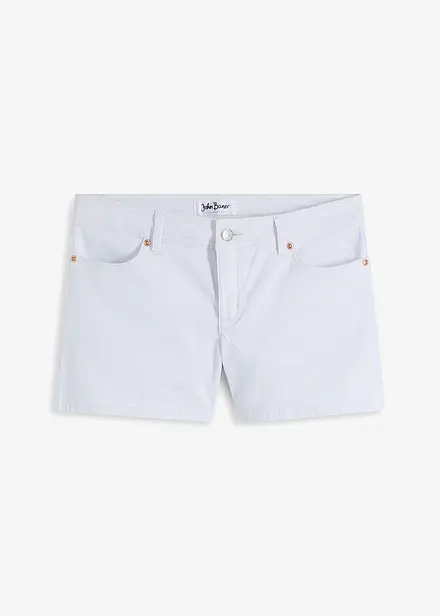 Jeansshorts, Mid Waist, stretch