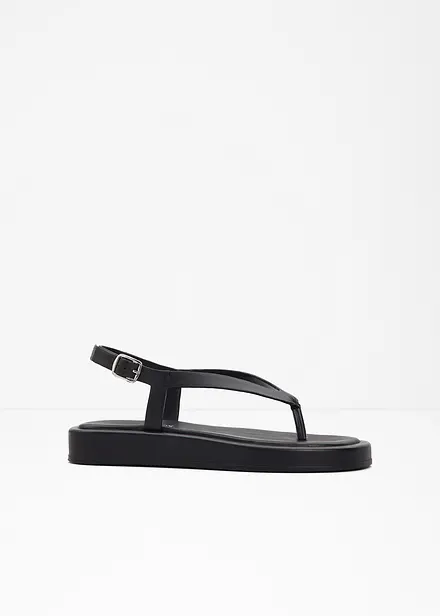 Tåsandal i skinn