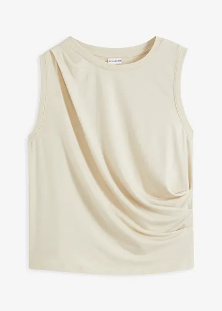 Topp med drapering