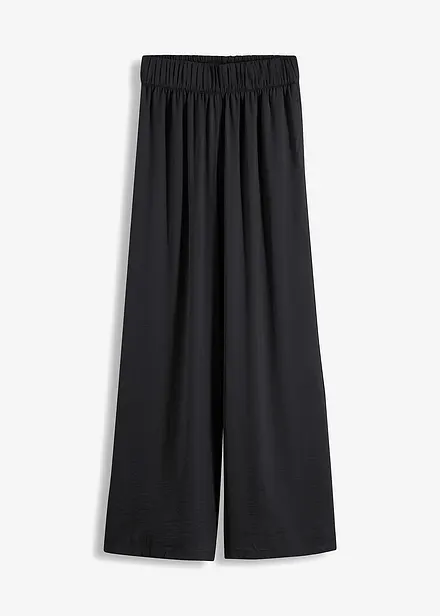 Lett palazzobukse med High Waist-komfortlinning, lang