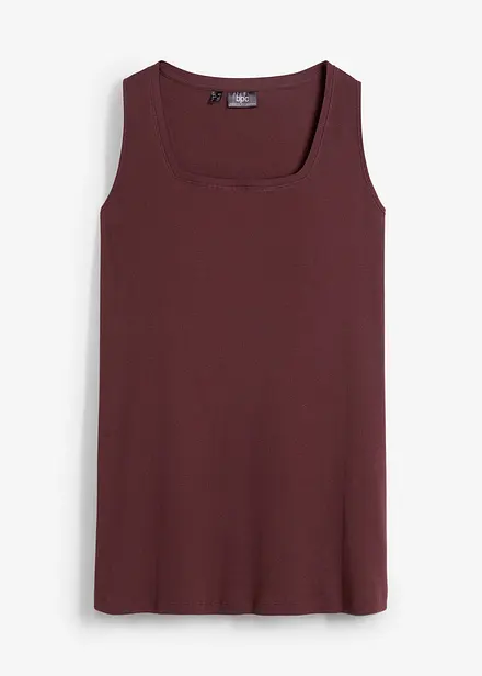 Lang singlet i 100% bomull