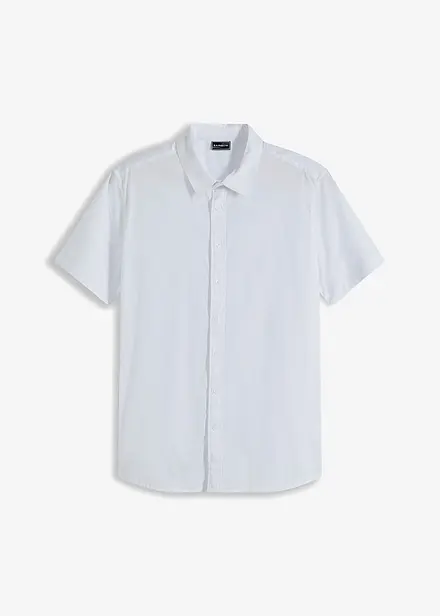 Kortermet stretchskjorte, Slim Fit