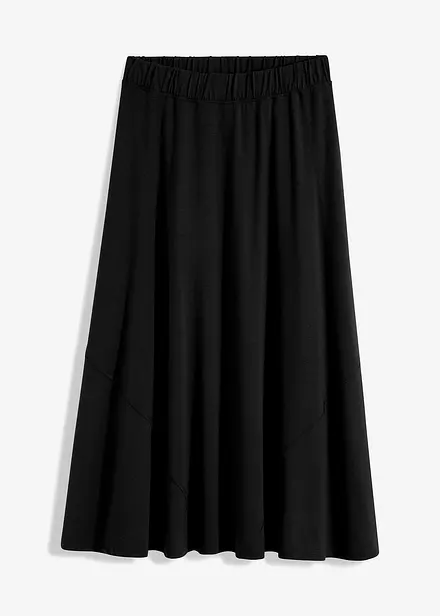 Utsvingt jerseyskjørt