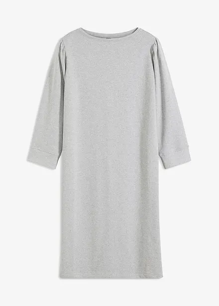 Sweatkjole med 3/4-lange ermer
