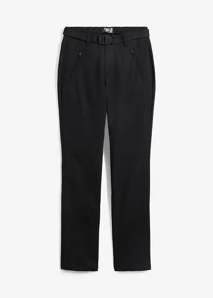 Vannavstøtende funksjonsbukse i twill med stretch og belte