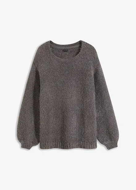 Oversized genser av fluffy garn