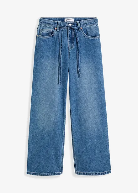 Wide Leg-jeans Mid Waist