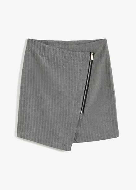 Skjørt med omslag-look