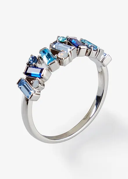 Ring med glasskrystallstener