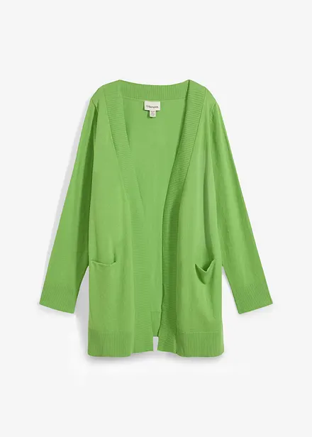 Strikkejakke med lommer