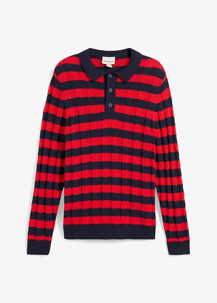 Genser med polokrage