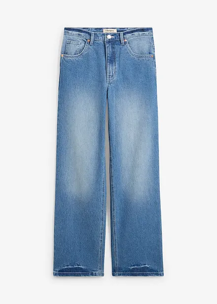 Straight-jeans, High Waist