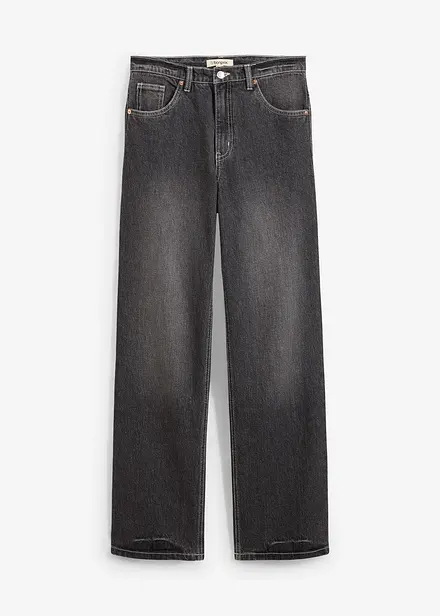Straight-jeans, High Waist