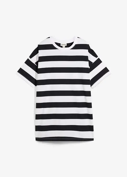 Oversized topp i ren økologisk bomull