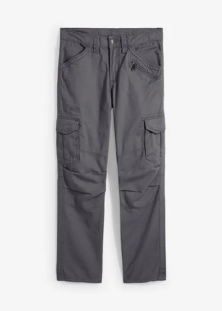 Relaxed fit cargobukse, straight