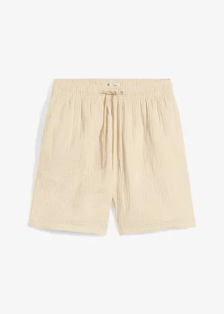 Shorts i musselin