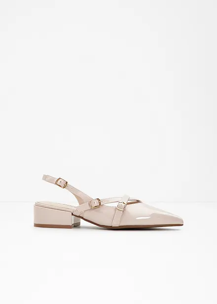 Slingback pumps