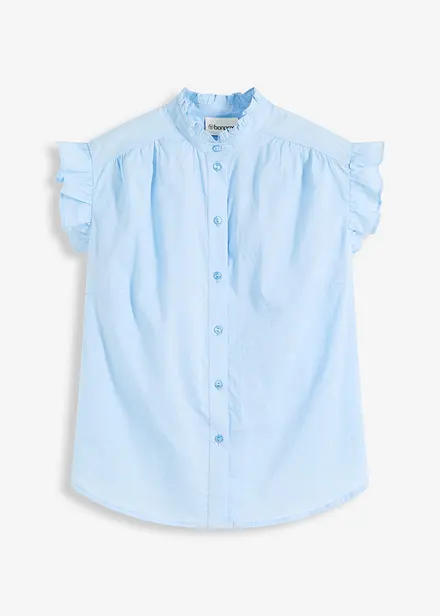 Lett, ermeløs bluse