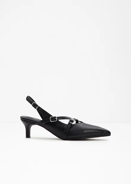 Slingback pumps