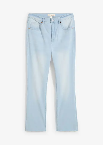 Flared-jeans High Waist, cropped