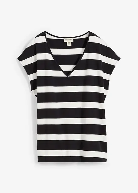 Topp med stripemønster