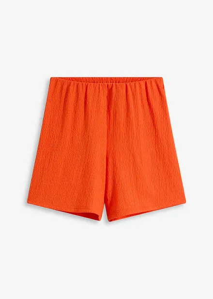 Jerseyshorts i lett krepp