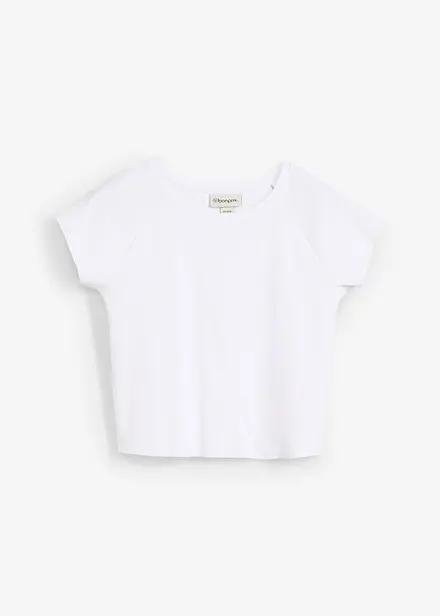 Ribbet topp i kort modell